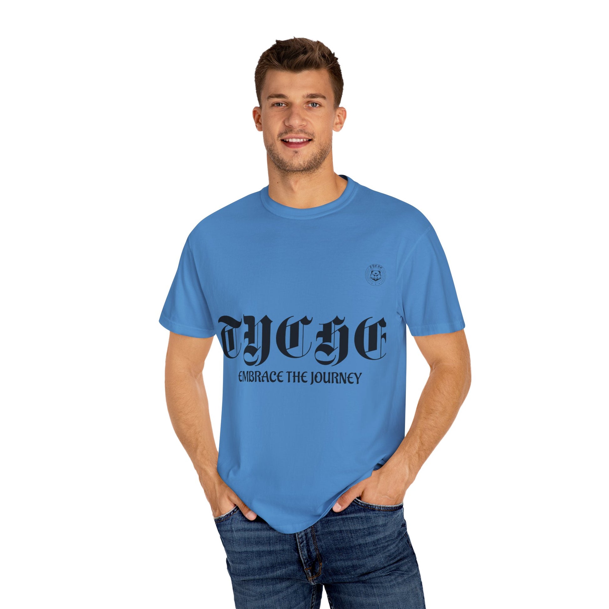 Embrace the Journey Unisex Garment-Dyed T-shirt