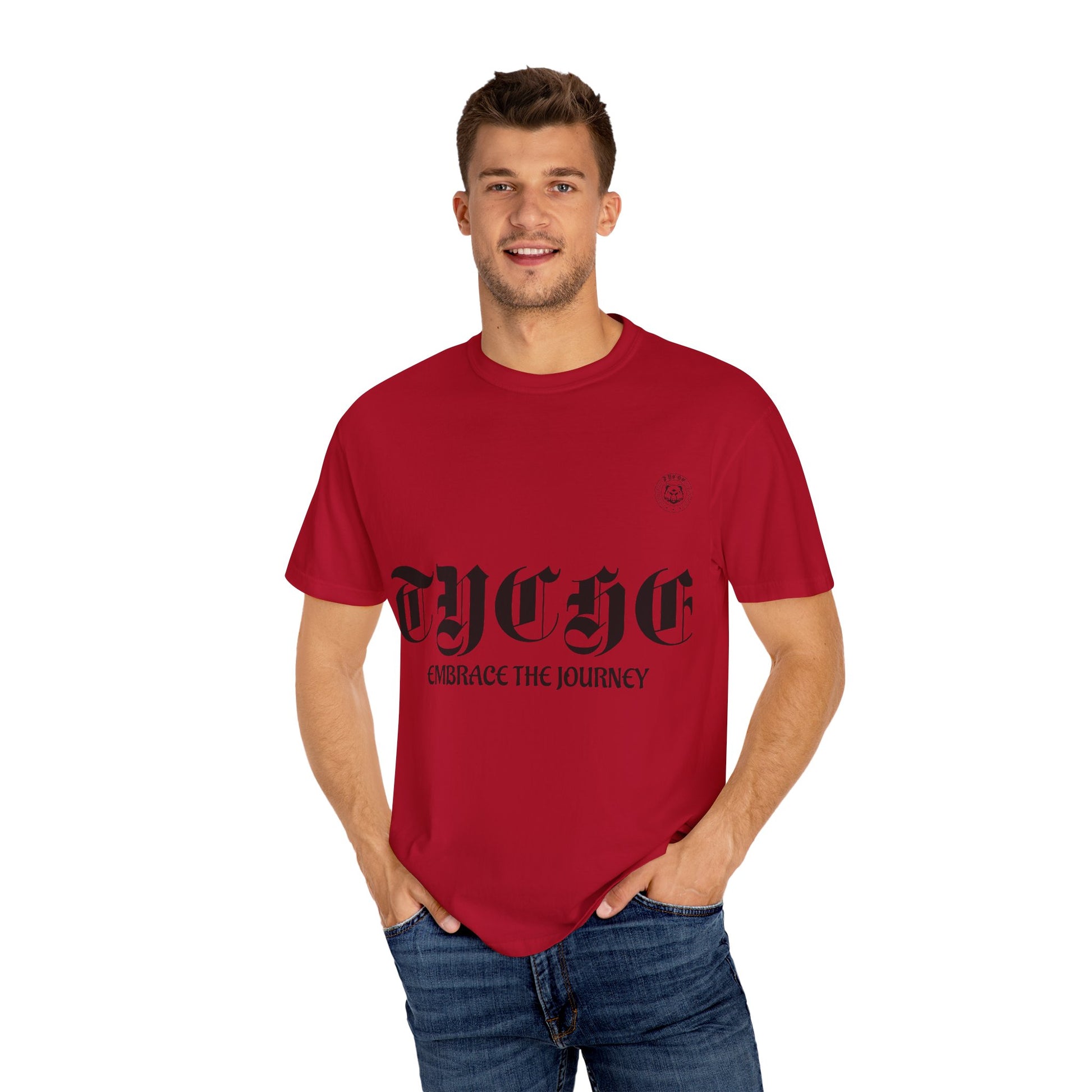 Embrace the Journey Unisex Garment-Dyed T-shirt