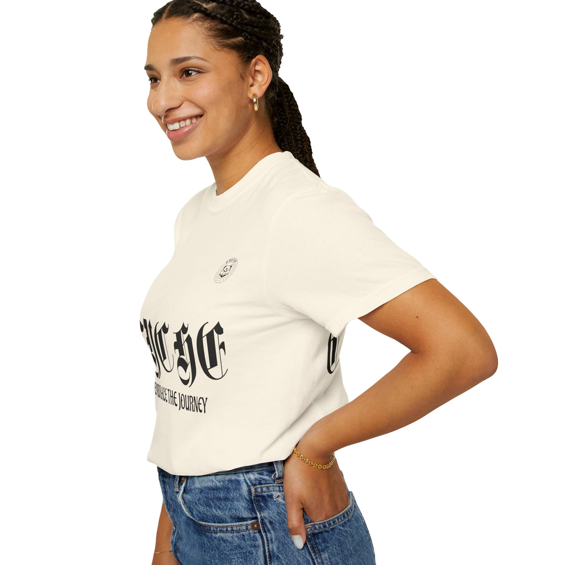 Embrace the Journey Unisex Garment-Dyed T-shirt