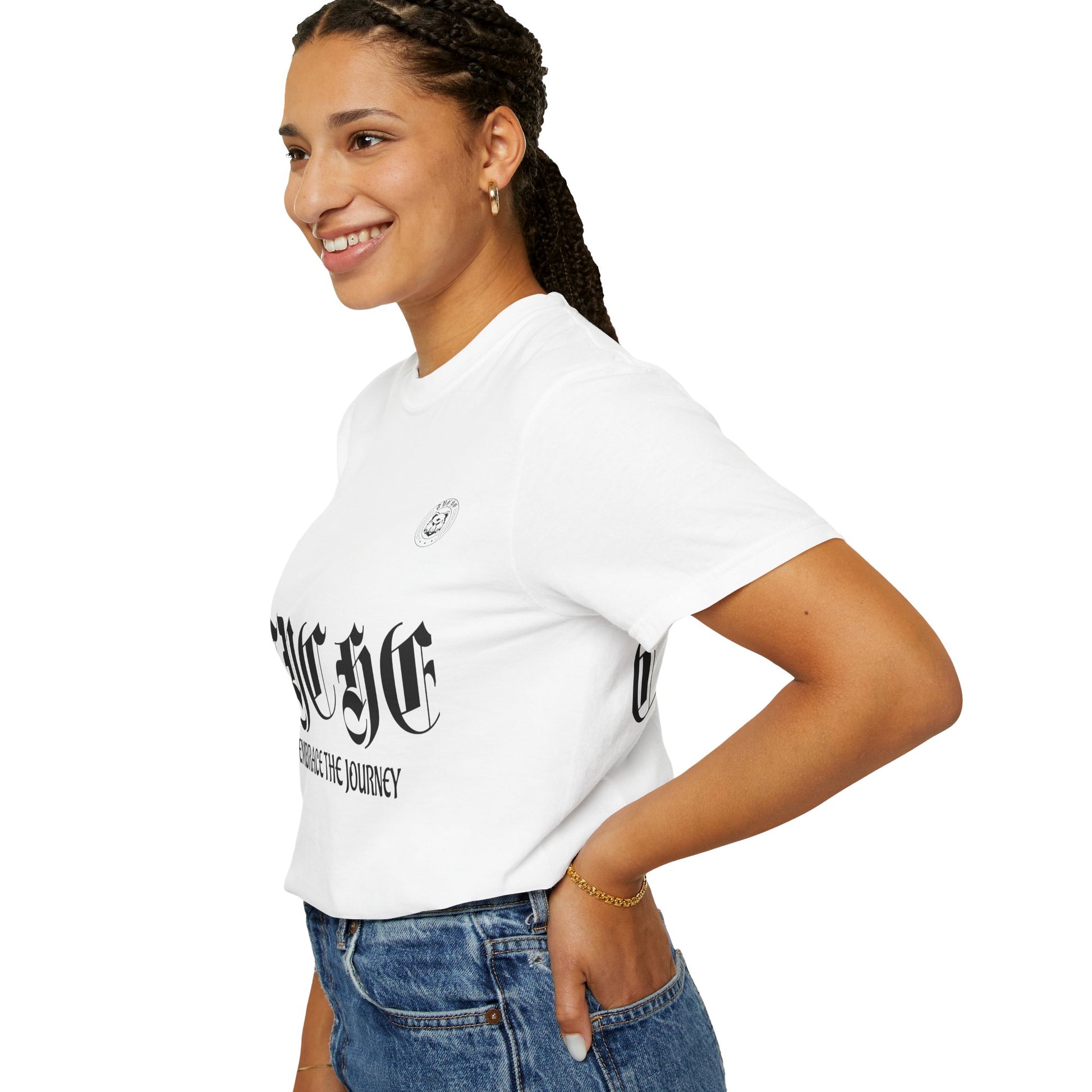 Embrace the Journey Unisex Garment-Dyed T-shirt