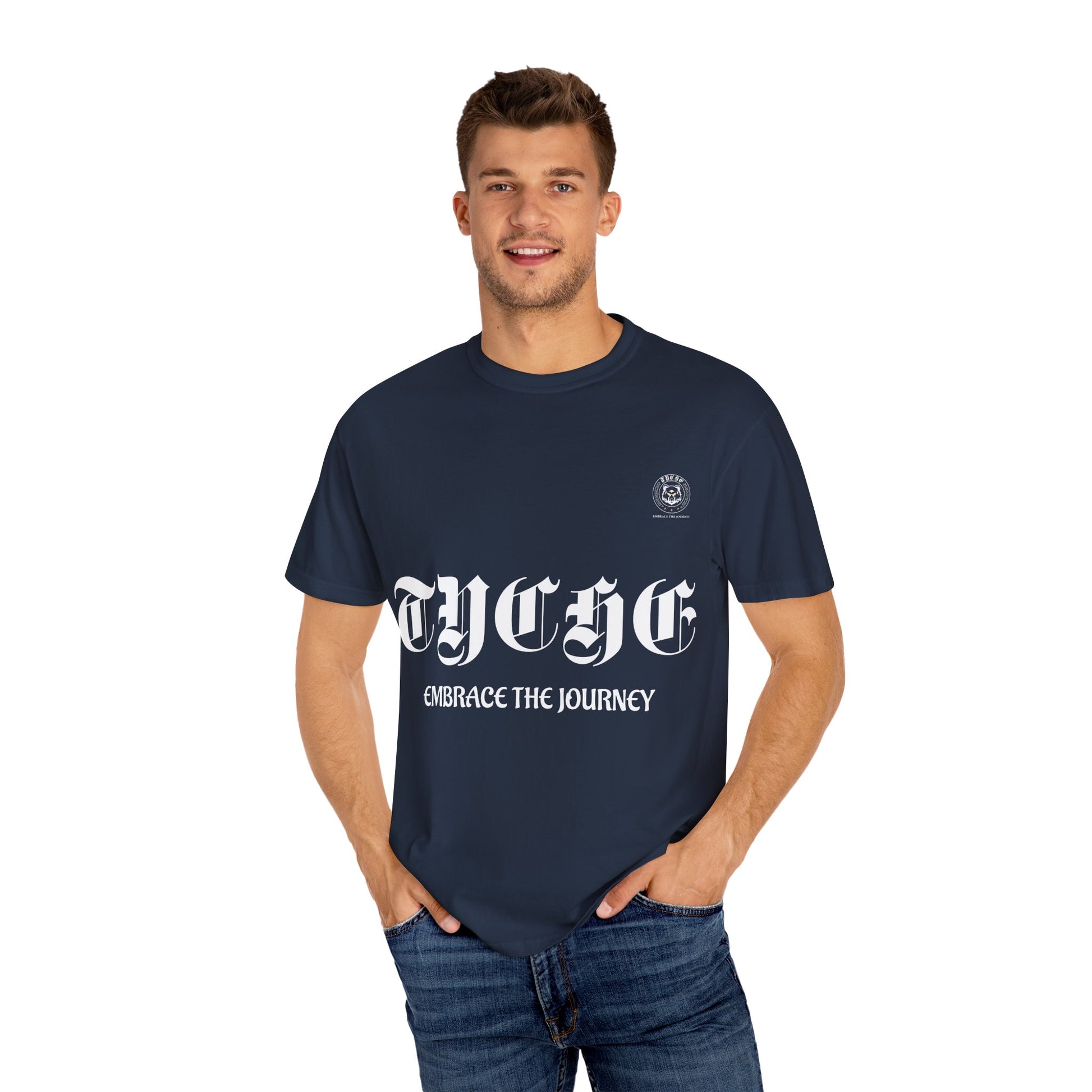 Embrace the Journey Unisex Garment-Dyed T-shirt