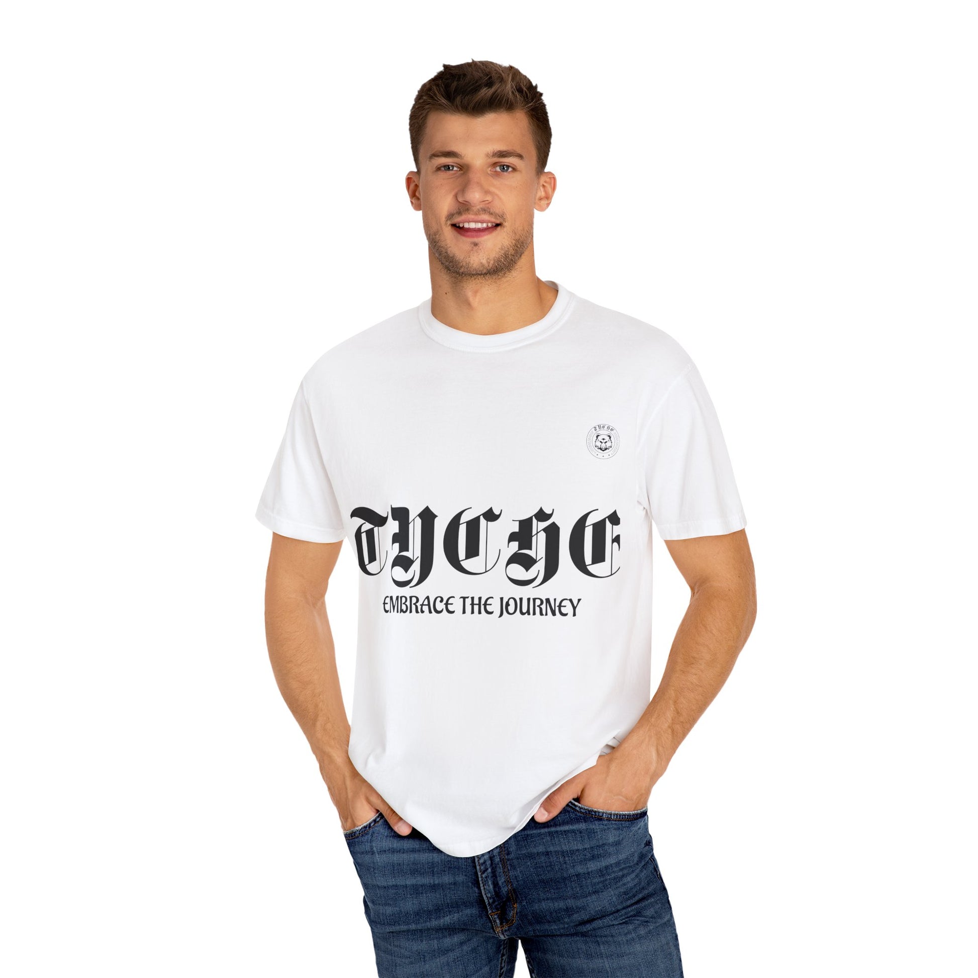 Embrace the Journey Unisex Garment-Dyed T-shirt