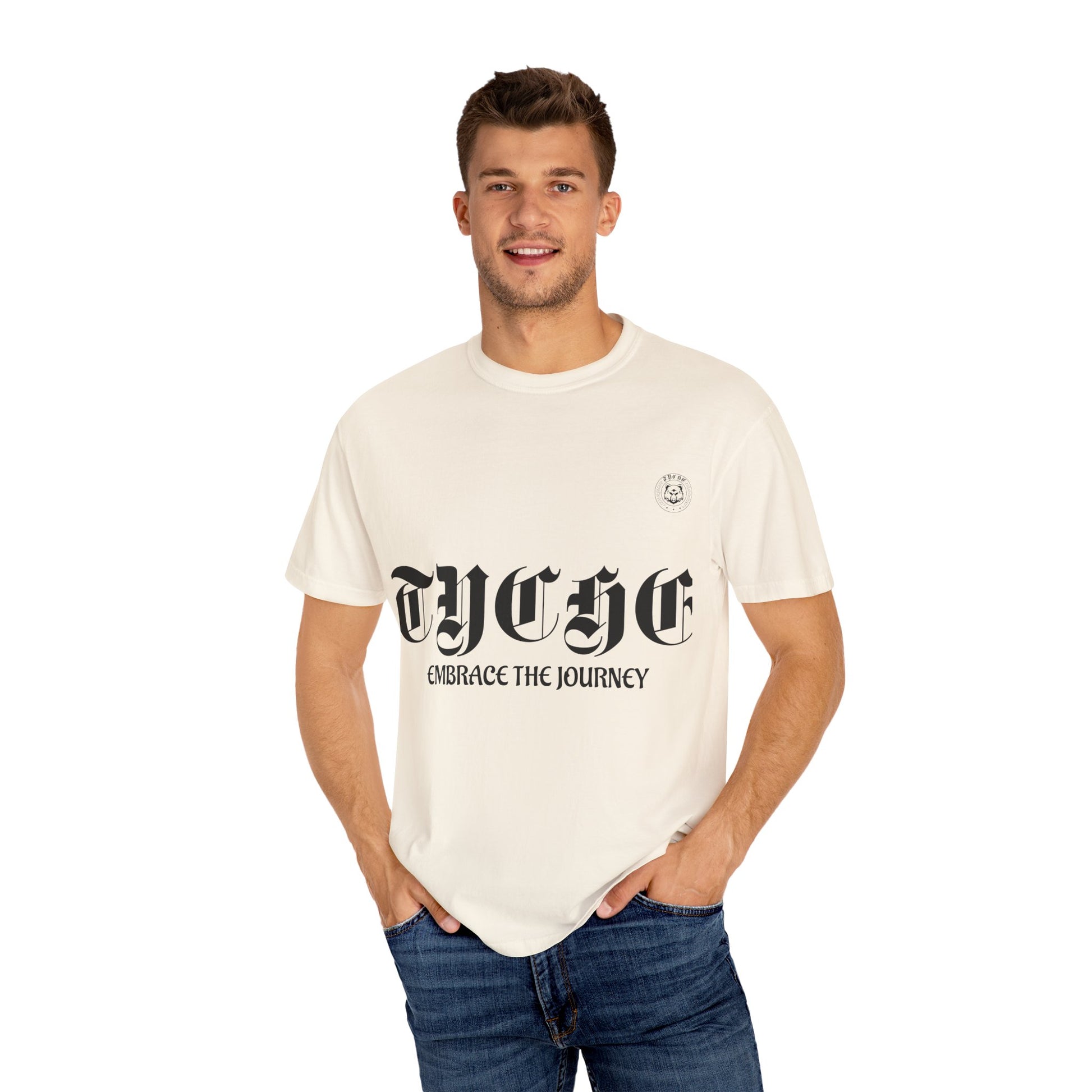 Embrace the Journey Unisex Garment-Dyed T-shirt