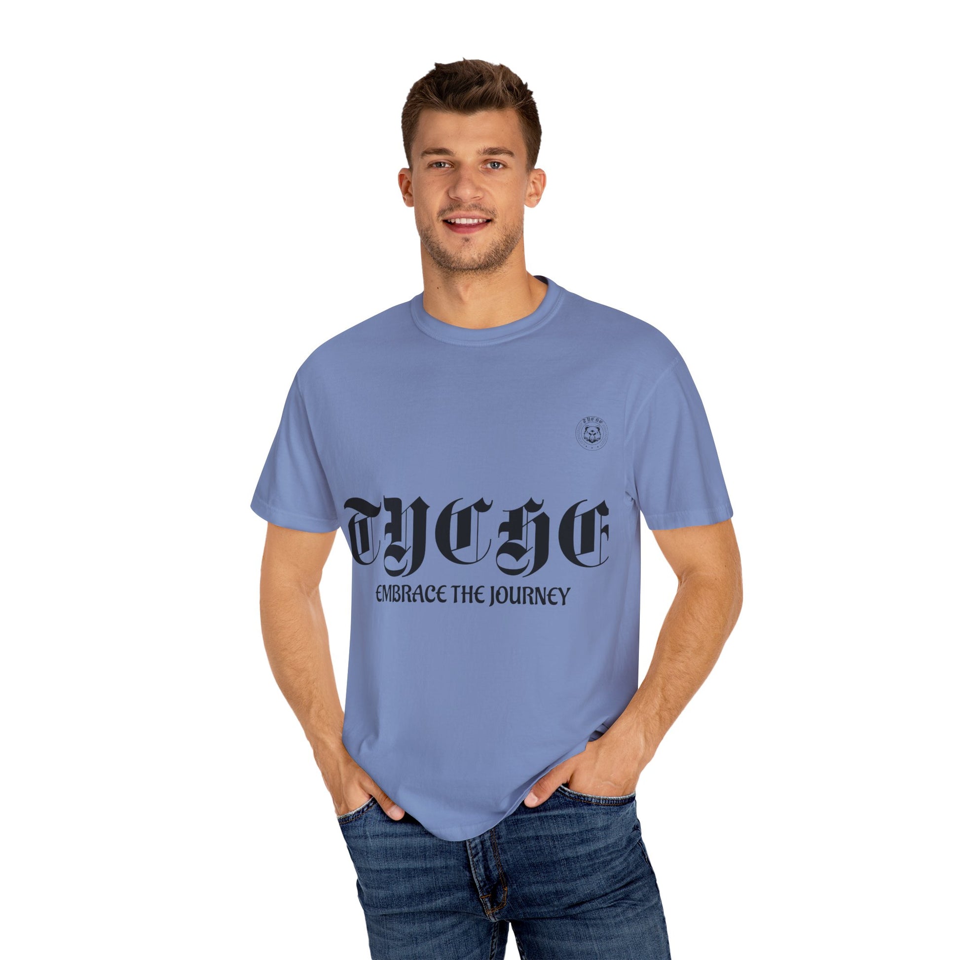 Embrace the Journey Unisex Garment-Dyed T-shirt