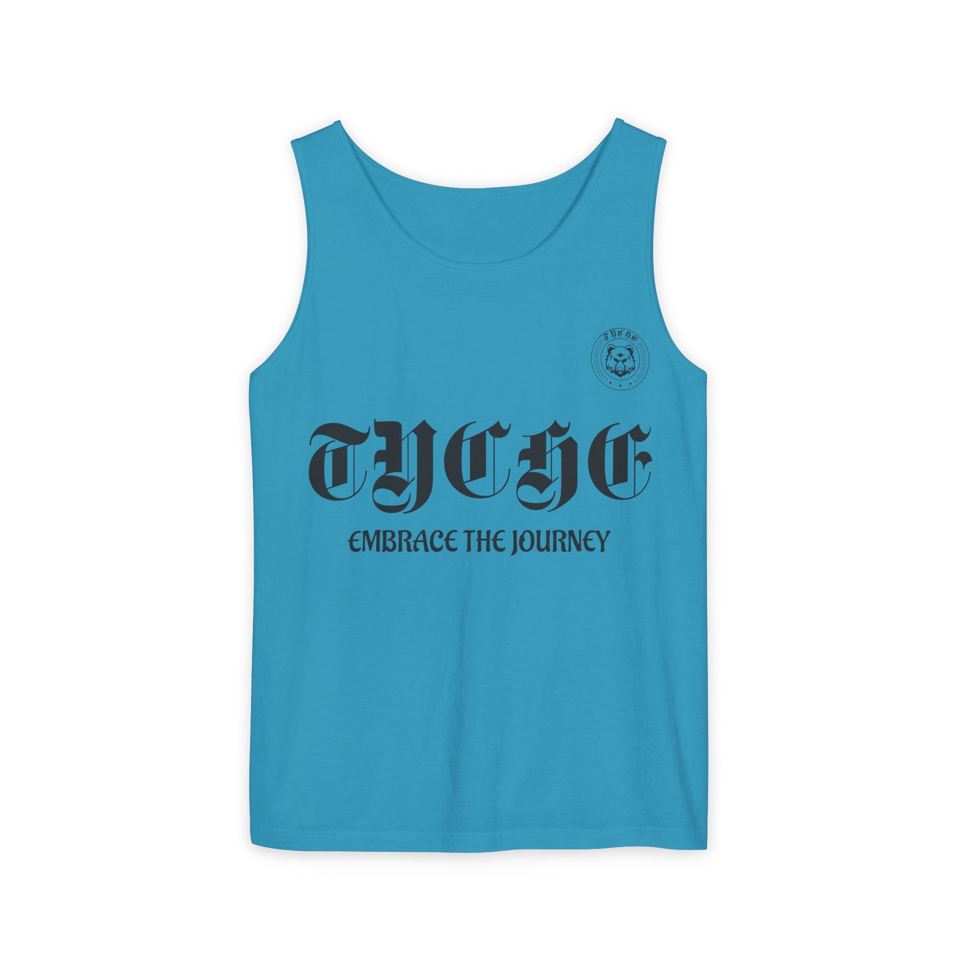 Embrace the Journey Unisex Garment-Dyed Tank Top