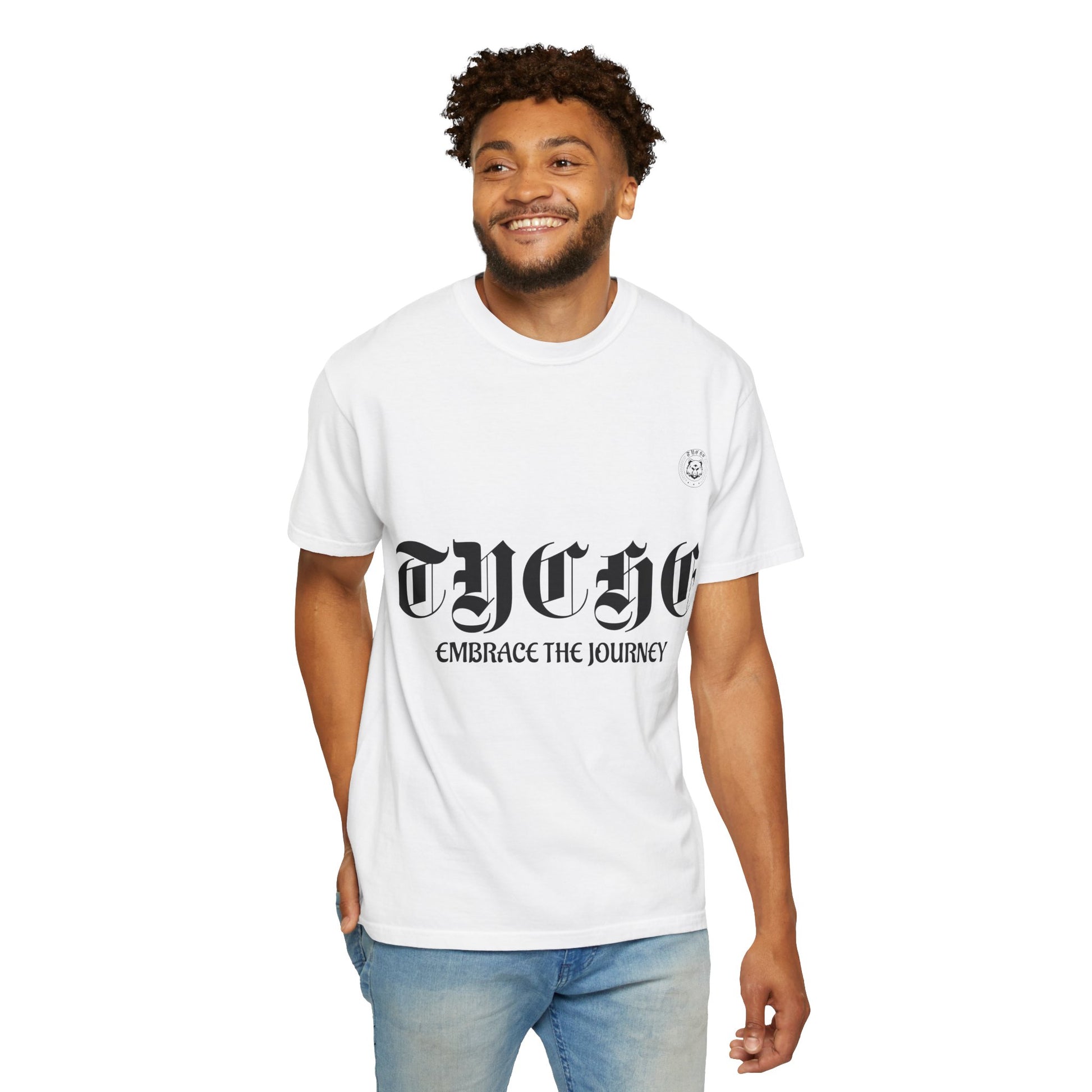 Embrace the Journey Unisex Garment-Dyed T-shirt